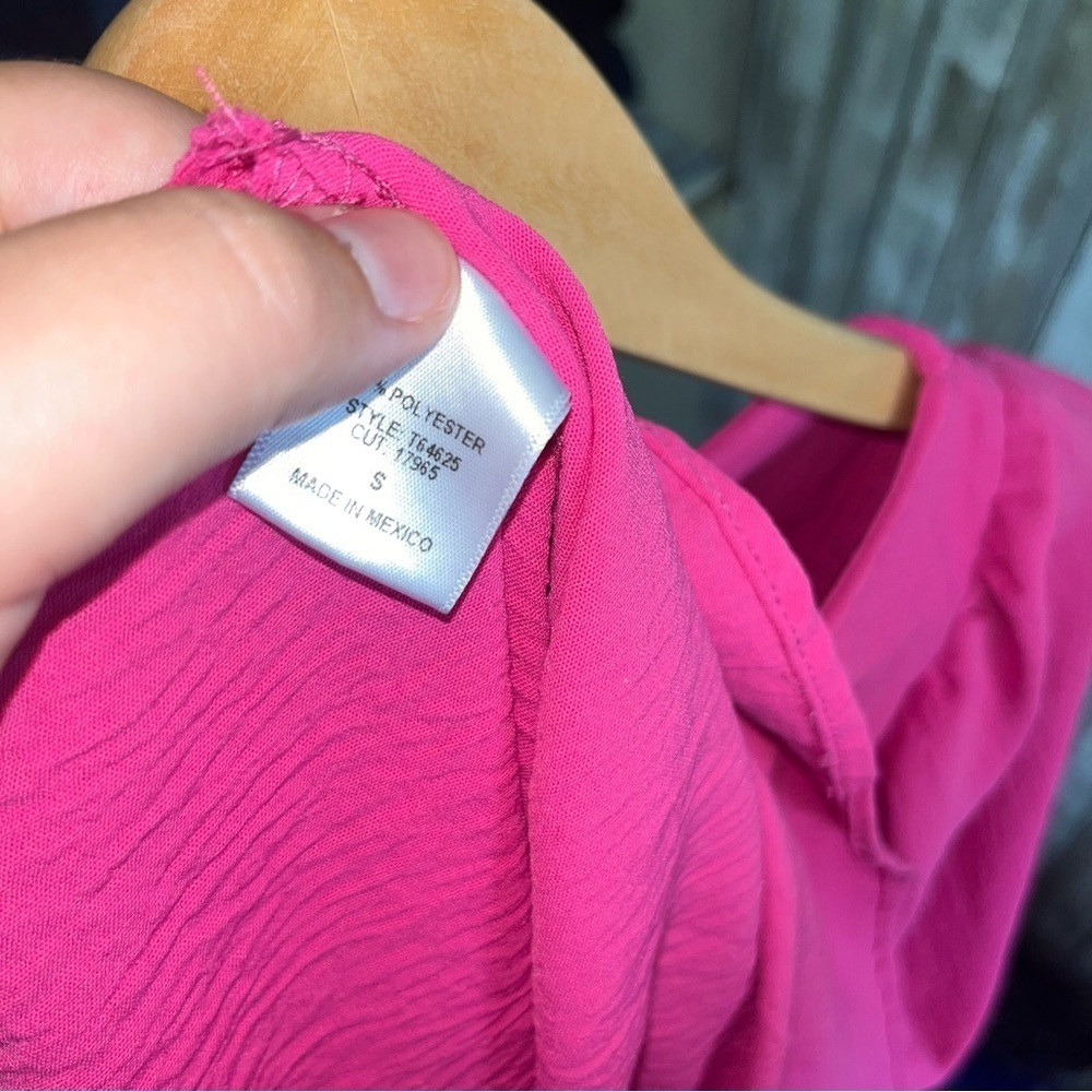Oddy Pink Oversized Blouse - Picture 6 of 6